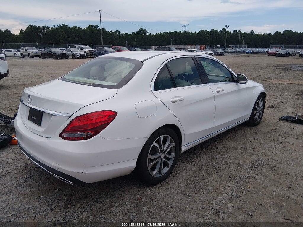 55SWF4JB7GU154893 2016 MERCEDES-BENZ C 300 photo no. 4