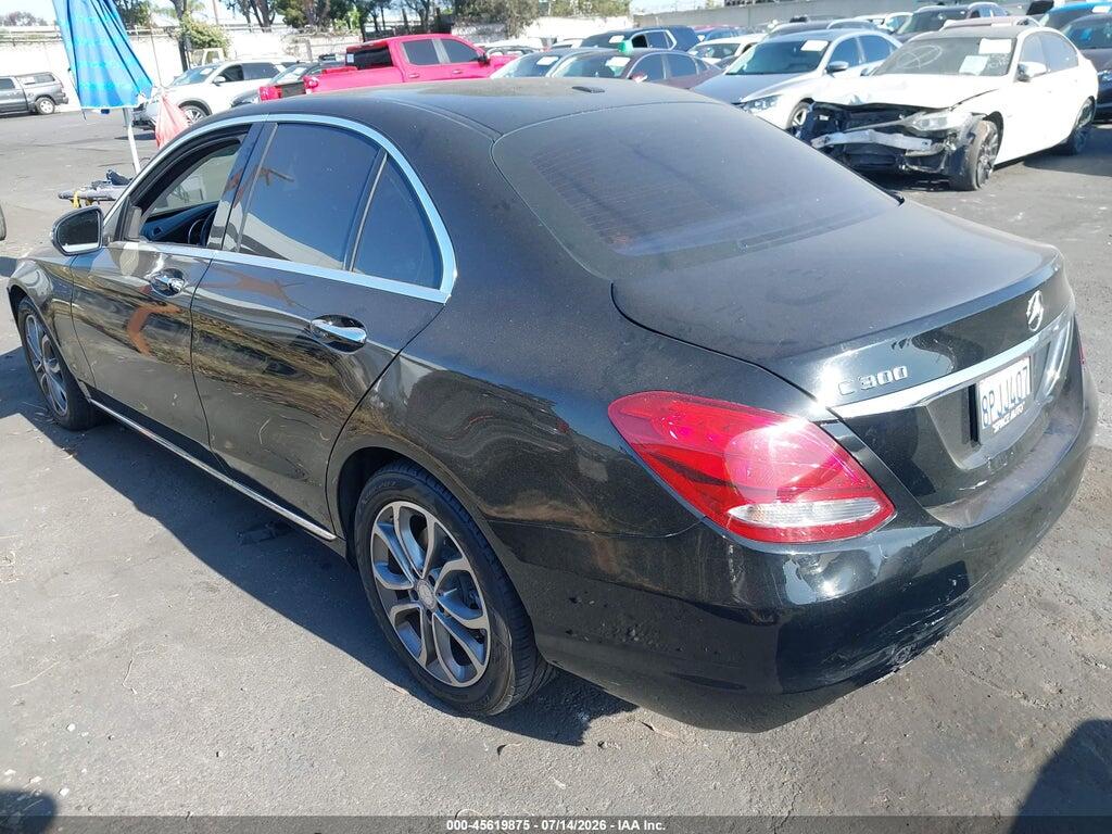 55SWF4JB2GU150878 2016 MERCEDES-BENZ C 300 photo no. 3