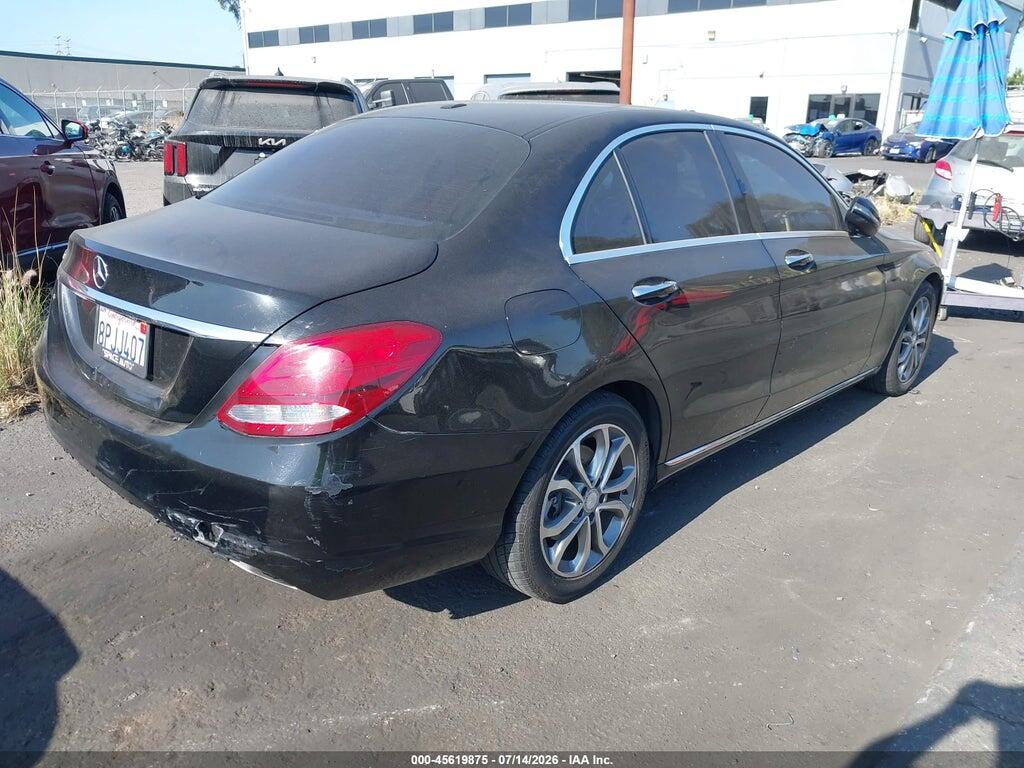55SWF4JB2GU150878 2016 MERCEDES-BENZ C 300 photo no. 4
