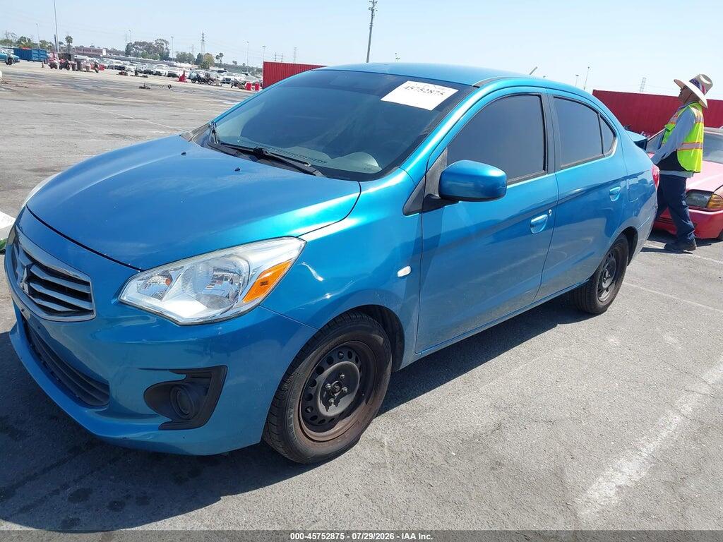 ML32F3FJ0HHF10313 2017 MITSUBISHI MIRAGE G4 photo no. 2