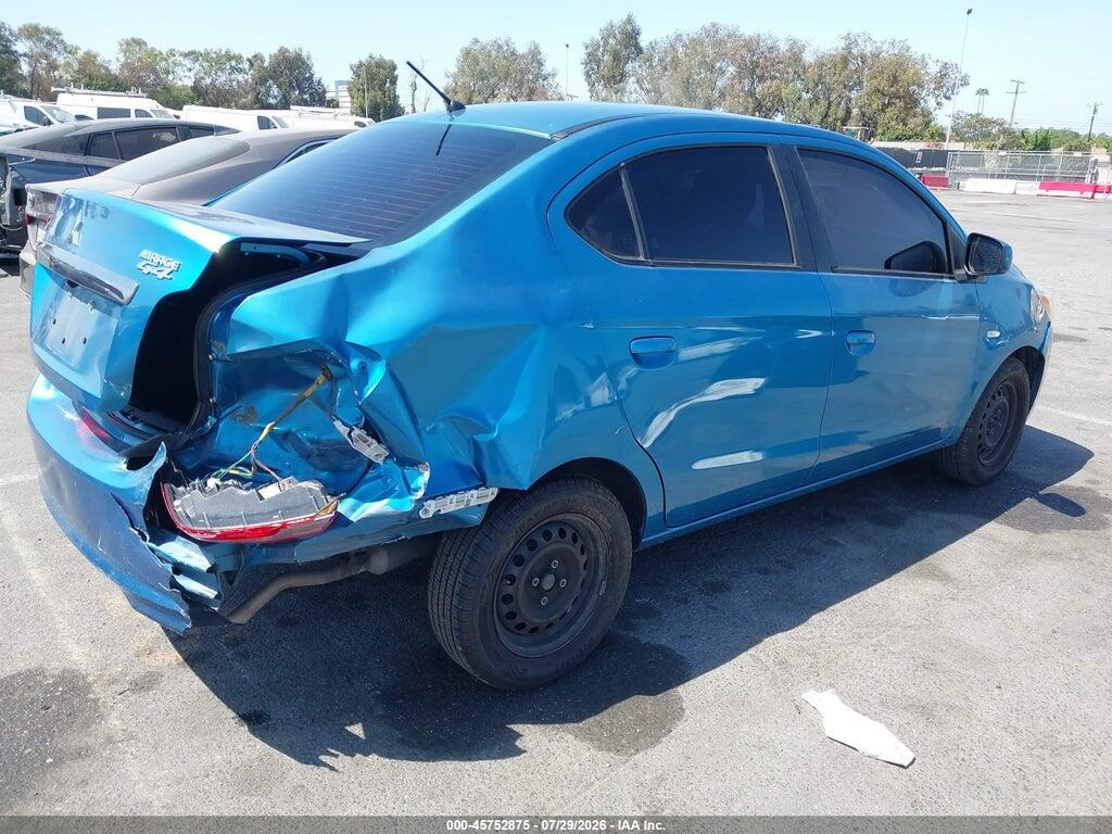 ML32F3FJ0HHF10313 2017 MITSUBISHI MIRAGE G4 photo no. 4