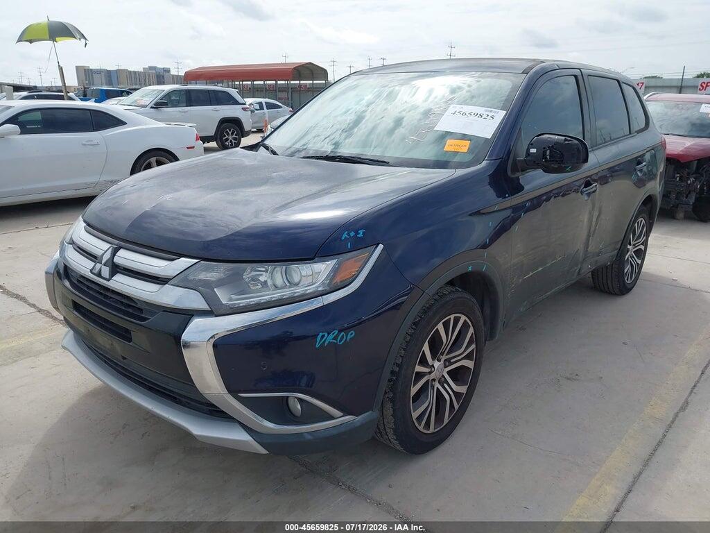 JA4AD2A30HZ033742 2017 MITSUBISHI OUTLANDER photo no. 2