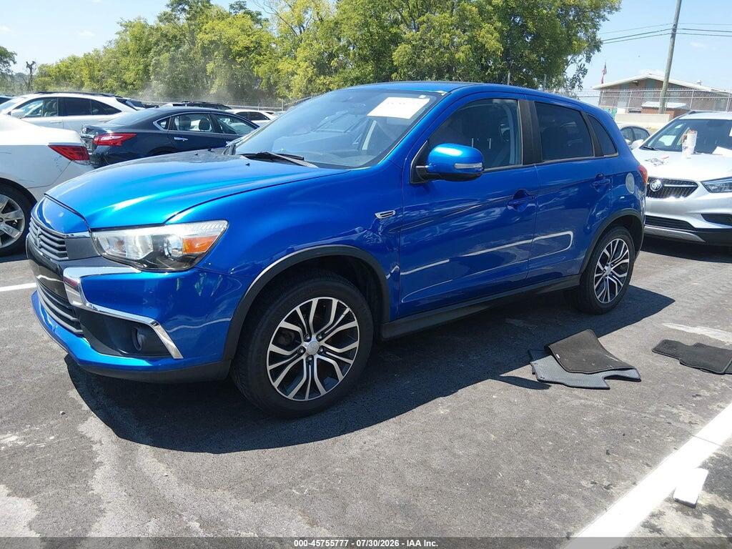 JA4AR3AW3HZ065585 2017 MITSUBISHI OUTLANDER SPORT photo no. 2