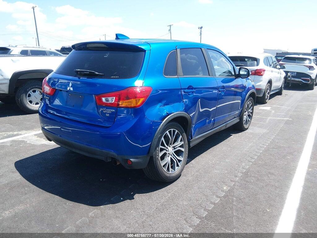 JA4AR3AW3HZ065585 2017 MITSUBISHI OUTLANDER SPORT photo no. 4