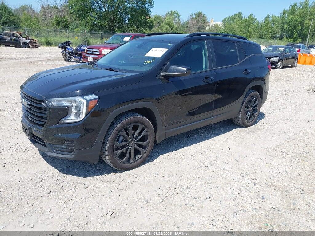 3GKALTEV9NL293381 2022 GMC TERRAIN photo no. 2