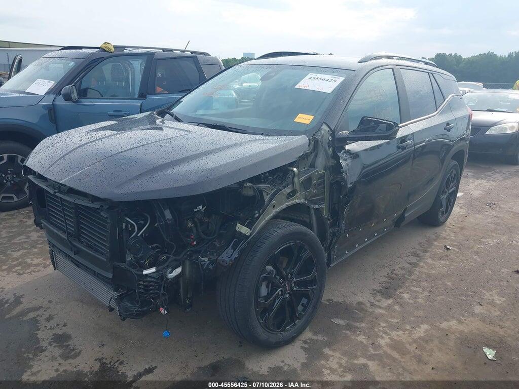 3GKALTEVXNL296922 2022 GMC TERRAIN photo no. 2