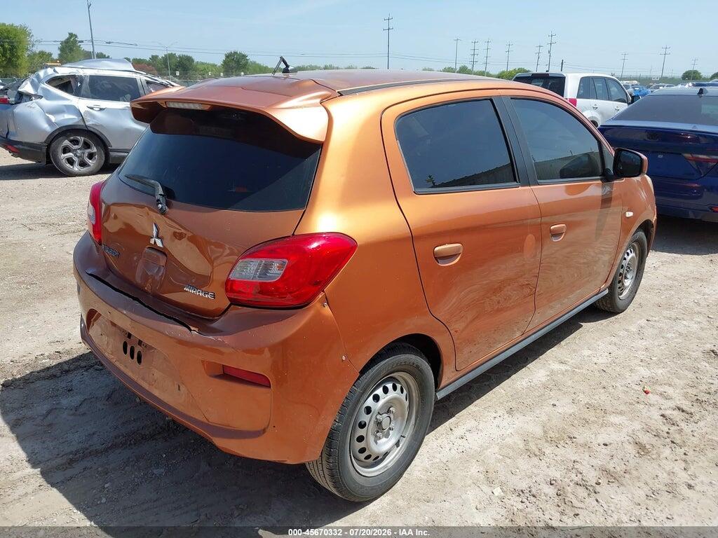 ML32A3HJ3HH002717 2017 MITSUBISHI MIRAGE photo no. 4