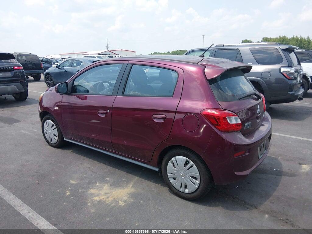 ML32A3HJ6HH013758 2017 MITSUBISHI MIRAGE photo no. 3