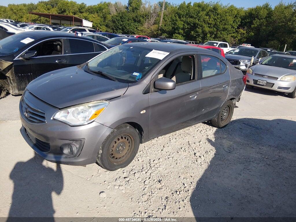 ML32F3FJ6HHF20263 2017 MITSUBISHI MIRAGE G4 photo no. 2