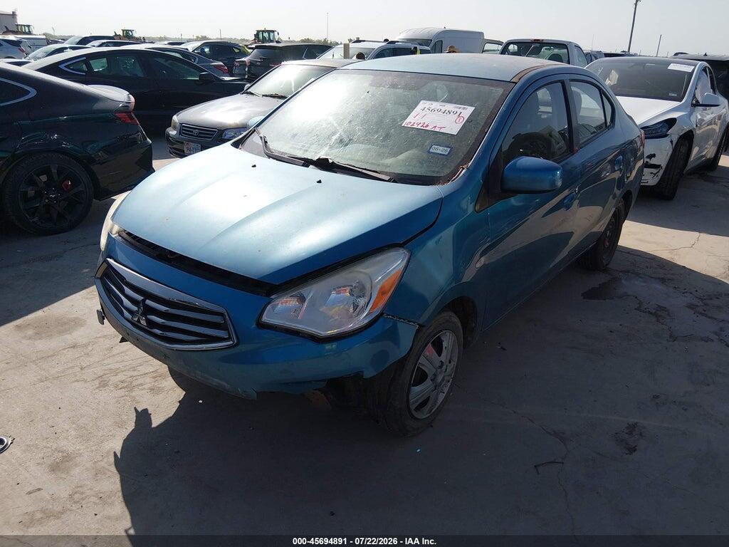 ML32F3FJ6HH000903 2017 MITSUBISHI MIRAGE G4 photo no. 2