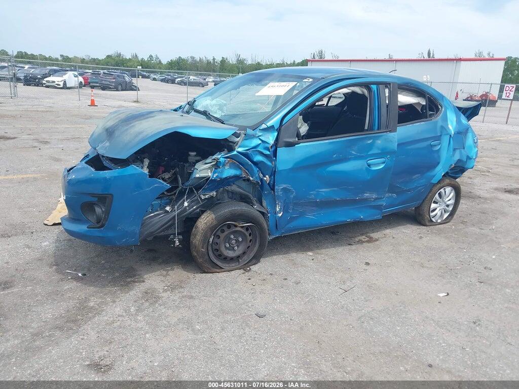 ML32F3FJ6HHF18058 2017 MITSUBISHI MIRAGE G4 photo no. 2