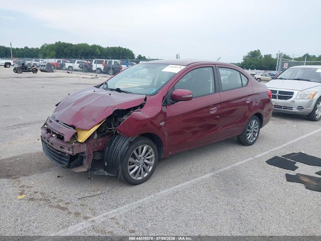 ML32F4FJ9HHF08422 2017 MITSUBISHI MIRAGE G4 photo no. 2