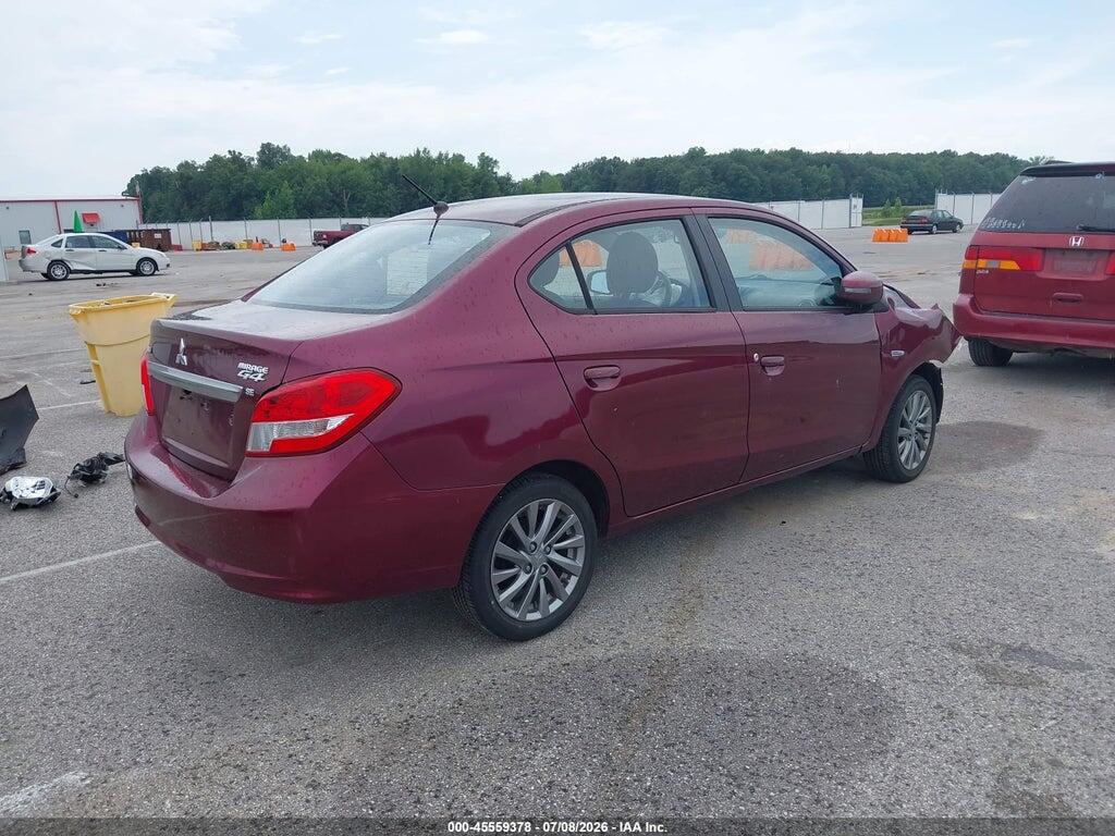 ML32F4FJ9HHF08422 2017 MITSUBISHI MIRAGE G4 photo no. 4