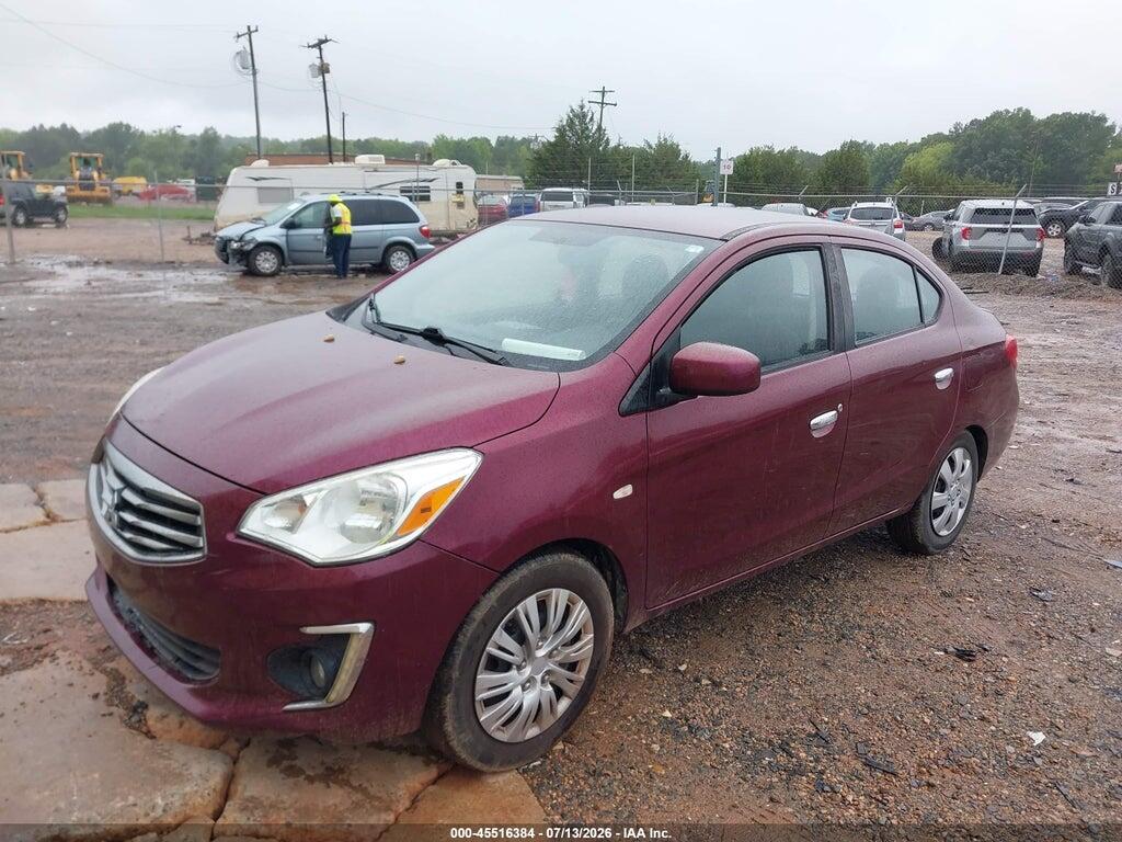 ML32F3FJ9HHF11282 2017 MITSUBISHI MIRAGE G4 photo no. 2