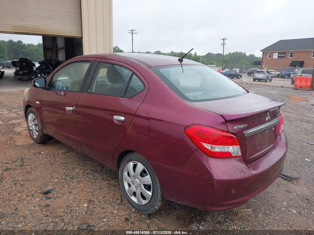 ML32F3FJ9HHF11282 2017 MITSUBISHI MIRAGE G4 photo no. 3