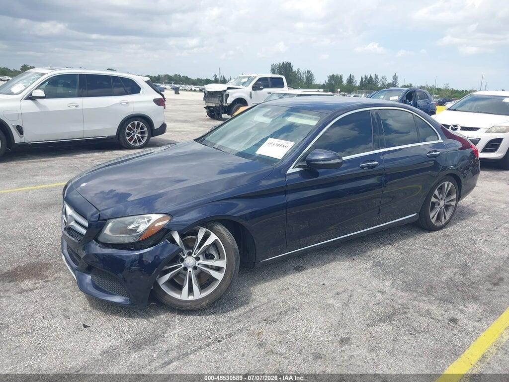 55SWF4JB9GU122012 2016 MERCEDES-BENZ C 300 photo no. 2
