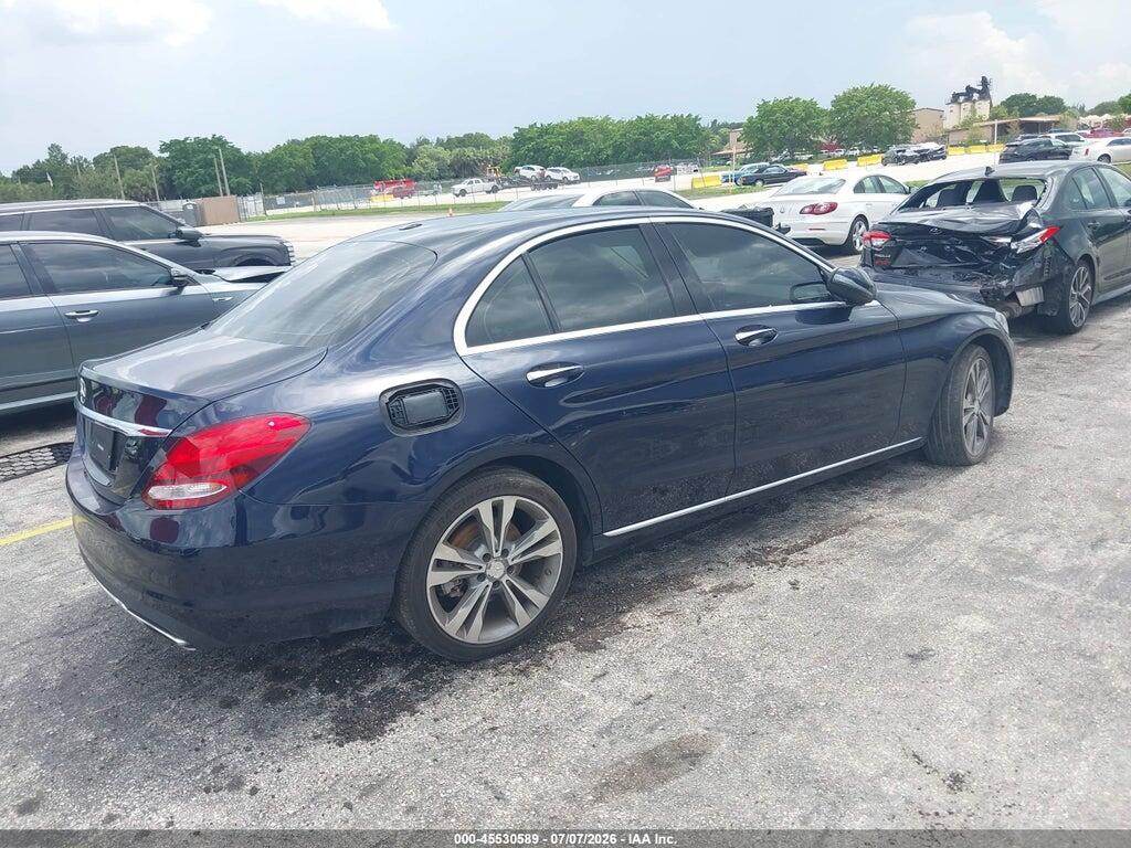 55SWF4JB9GU122012 2016 MERCEDES-BENZ C 300 photo no. 4