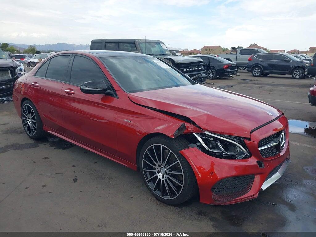 2016 MERCEDES-BENZ C 450 AMG 55SWF6EB3GU130208