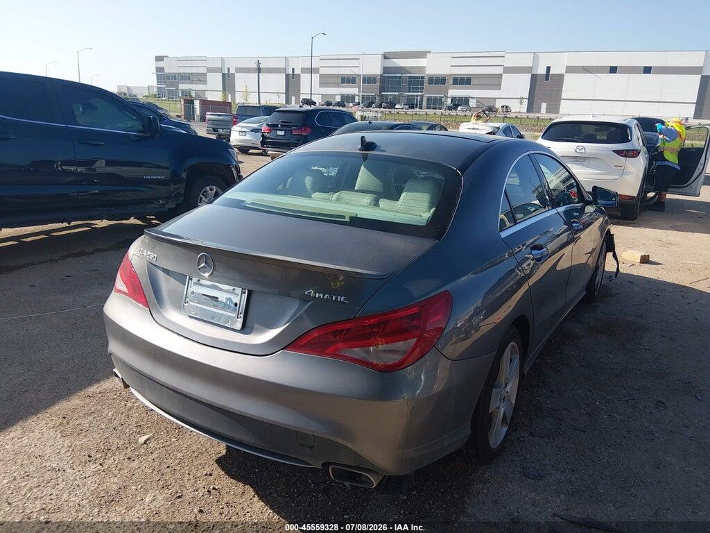 WDDSJ4GB4GN312006 2016 MERCEDES-BENZ CLA 250 photo no. 4