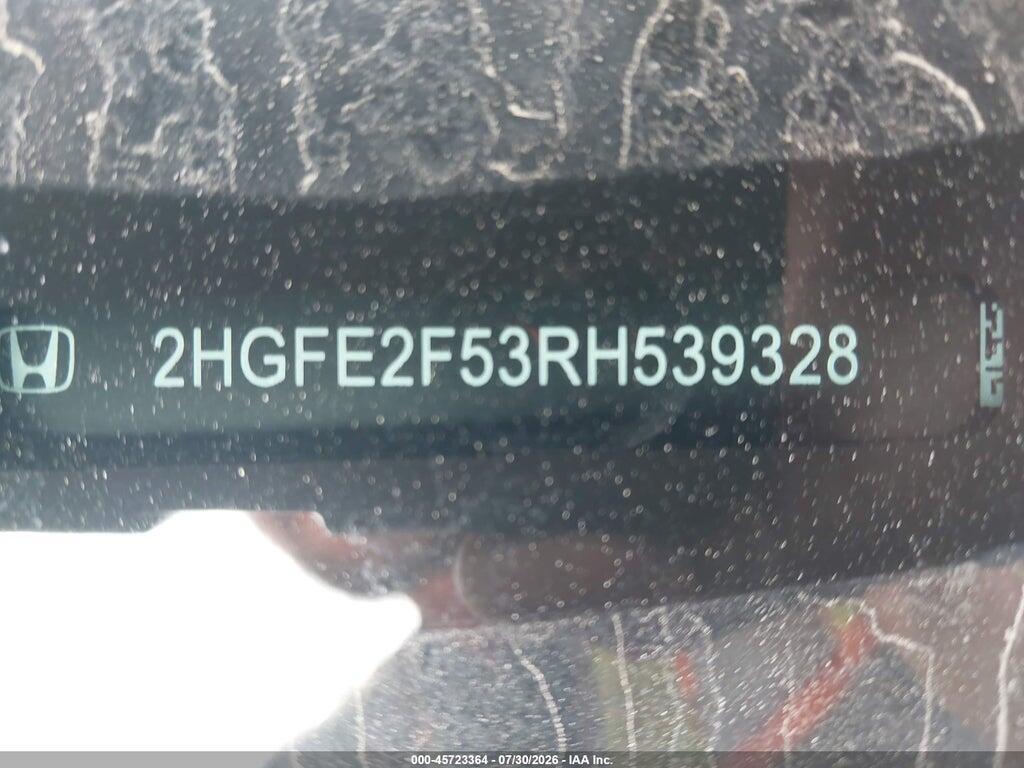 2HGFE2F53RH539328 2024 HONDA CIVIC photo no. 9