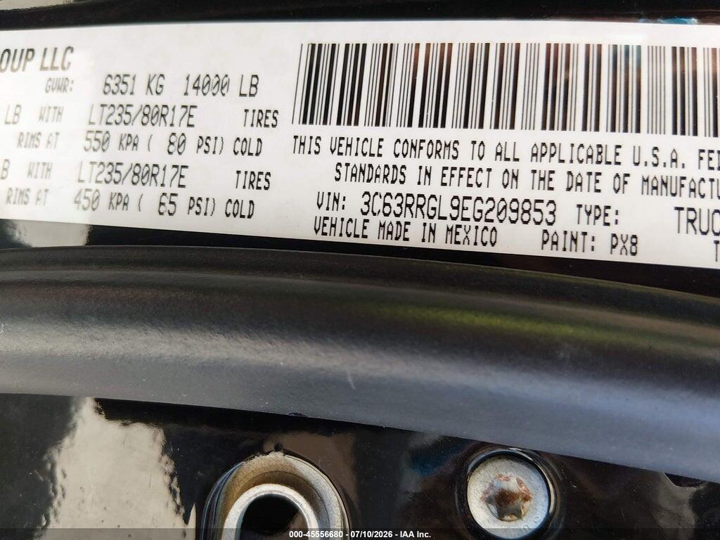 3C63RRGL9EG209853 2014 RAM 3500 photo no. 8