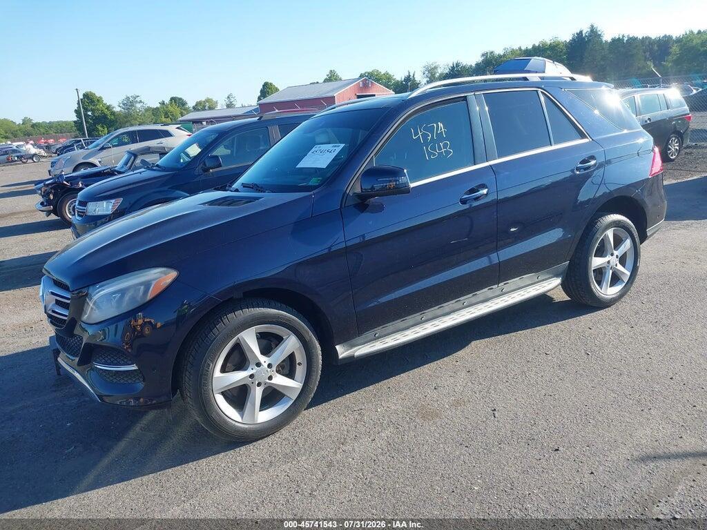 4JGDA0EB7GA671030 2016 MERCEDES-BENZ GLE 300D photo no. 2