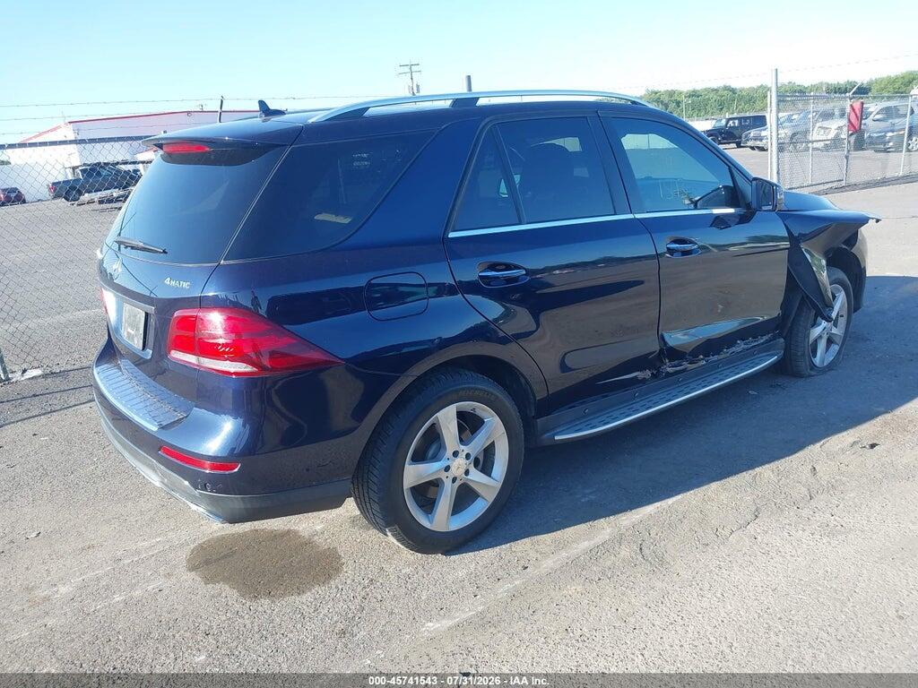 4JGDA0EB7GA671030 2016 MERCEDES-BENZ GLE 300D photo no. 4