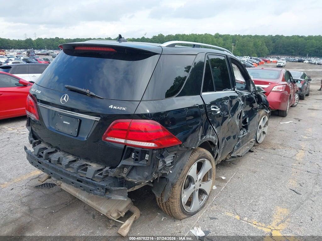 4JGDA5HB1GA648447 2016 MERCEDES-BENZ GLE 350 photo no. 4