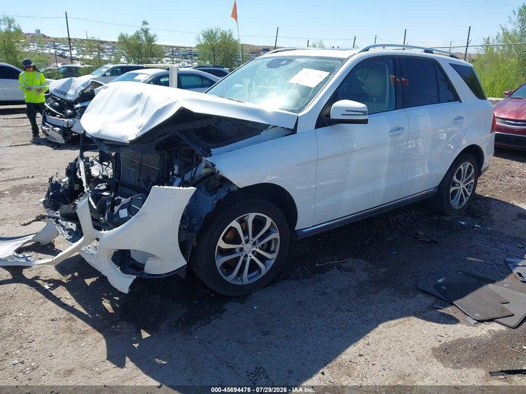 4JGDA5HB0GA653347 2016 MERCEDES-BENZ GLE 350 photo no. 2