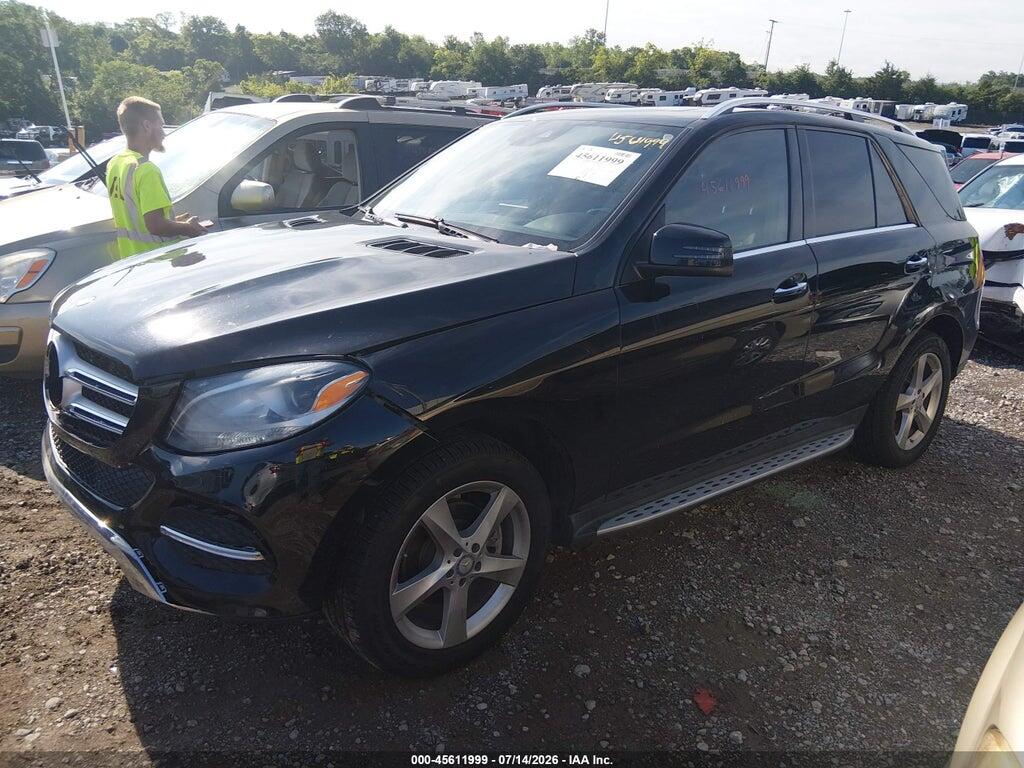 4JGDA5HB2GA753871 2016 MERCEDES-BENZ GLE 350 photo no. 2