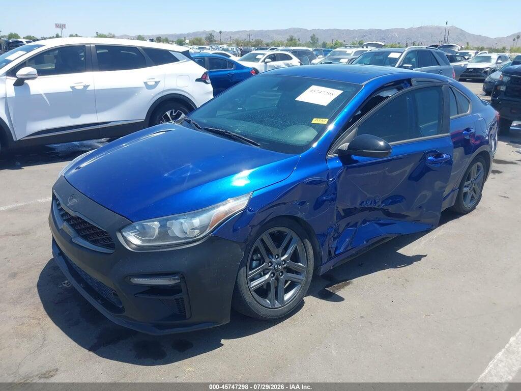 3KPF34AD6ME285164 2021 KIA FORTE photo no. 2