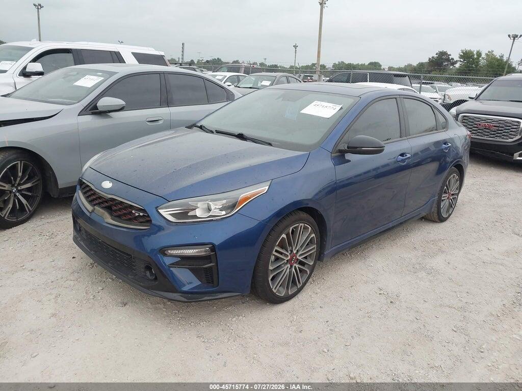 3KPF44AC8ME390907 2021 KIA FORTE photo no. 2
