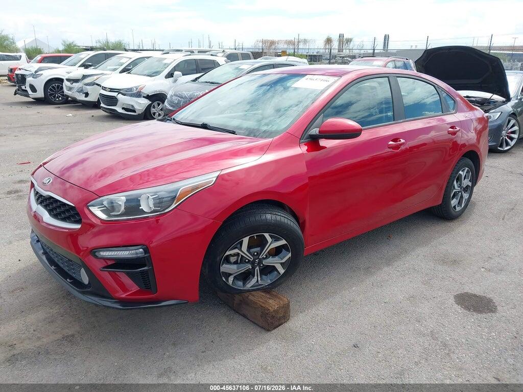 3KPF24AD1ME366110 2021 KIA FORTE photo no. 2