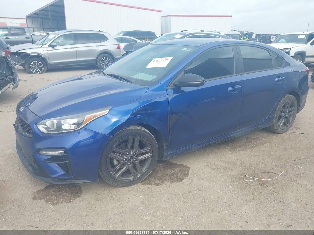3KPF34AD2ME327507 2021 KIA FORTE photo no. 2