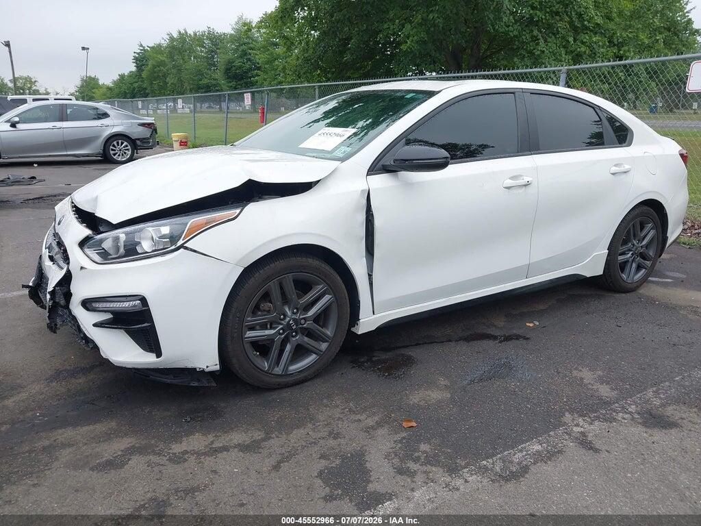 3KPF34AD9ME390670 2021 KIA FORTE photo no. 2