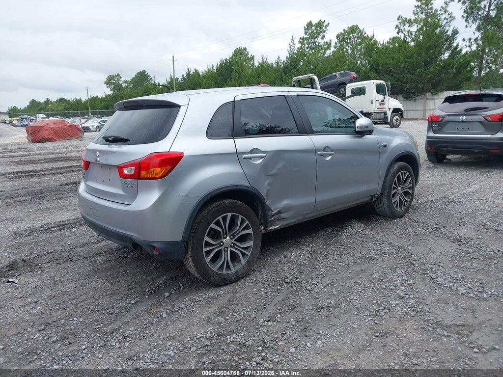 JA4AP3AU1GZ034337 2016 MITSUBISHI OUTLANDER SPORT photo no. 4