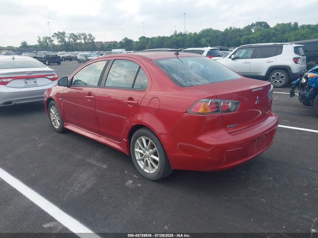 JA32U2FU8GU007038 2016 MITSUBISHI LANCER photo no. 3