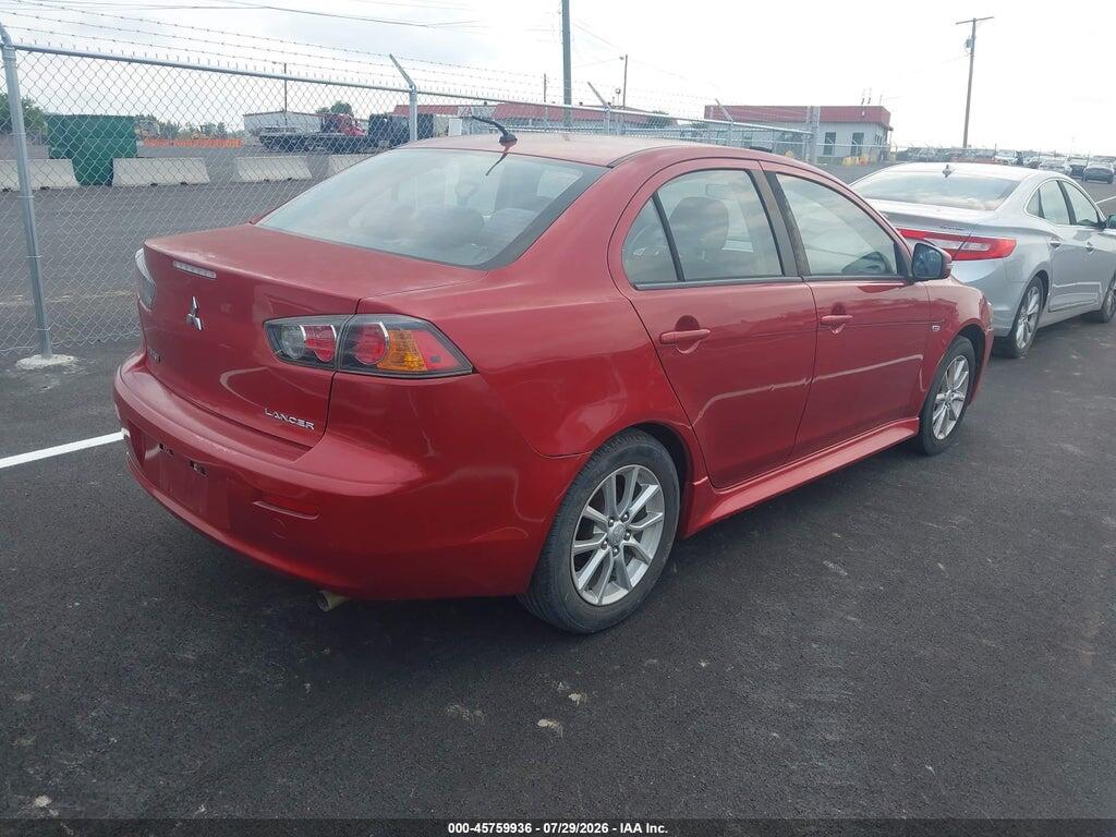 JA32U2FU8GU007038 2016 MITSUBISHI LANCER photo no. 4
