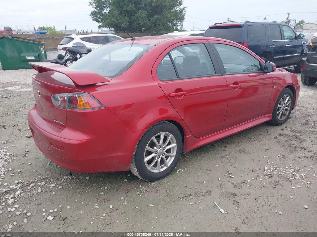 JA32U2FU5GU000368 2016 MITSUBISHI LANCER photo no. 4
