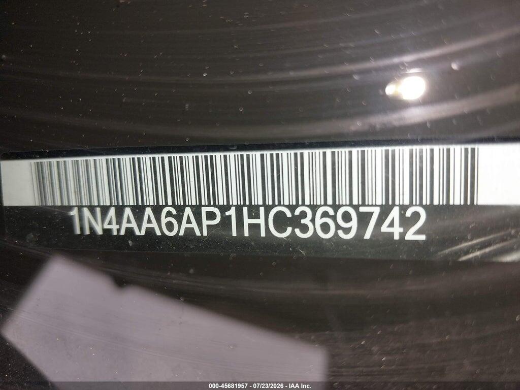 1N4AA6AP1HC369742 2017 NISSAN MAXIMA photo no. 9