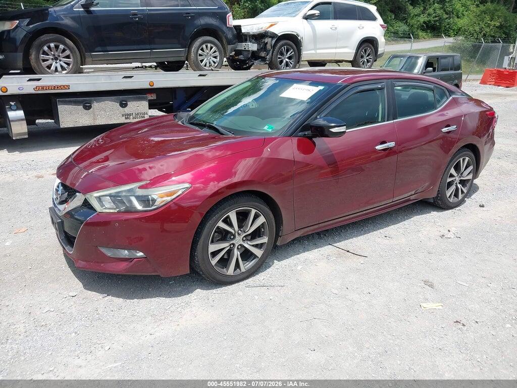 1N4AA6AP3HC406869 2017 NISSAN MAXIMA photo no. 2