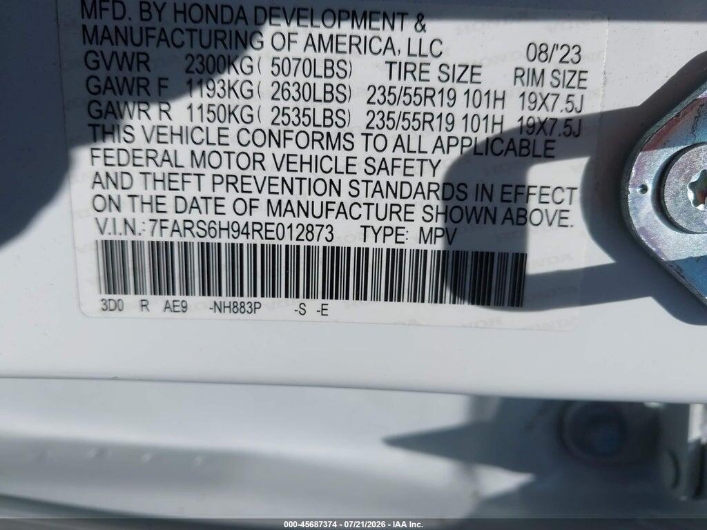 7FARS6H94RE012873 2024 HONDA CR-V HYBRID photo no. 9