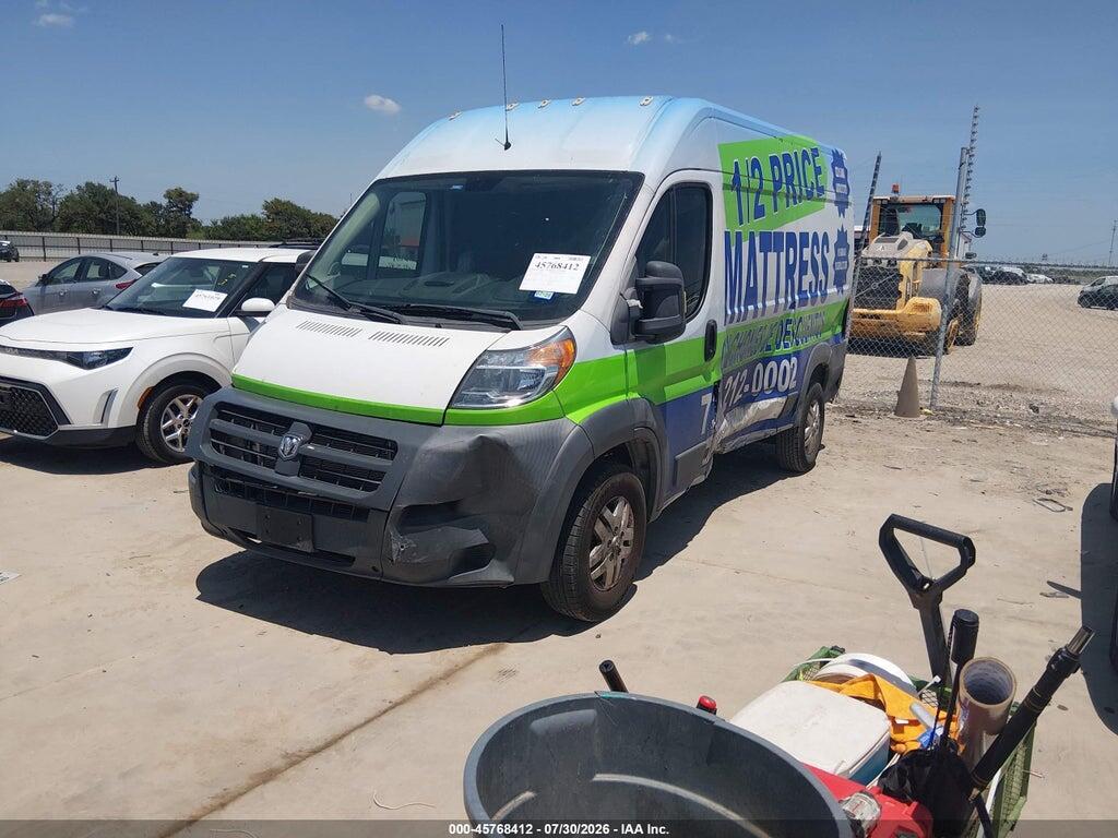 3C6TRVBG8EE110617 2014 RAM PROMASTER 1500 photo no. 2