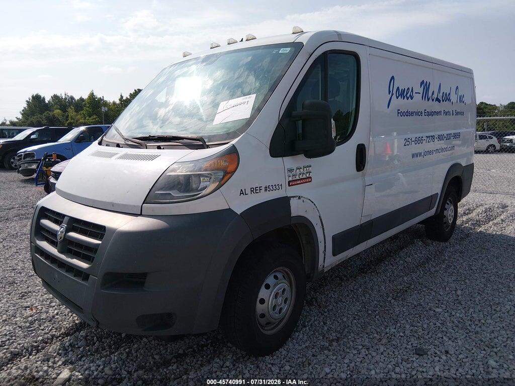 3C6TRVAGXEE105002 2014 RAM PROMASTER 1500 photo no. 2