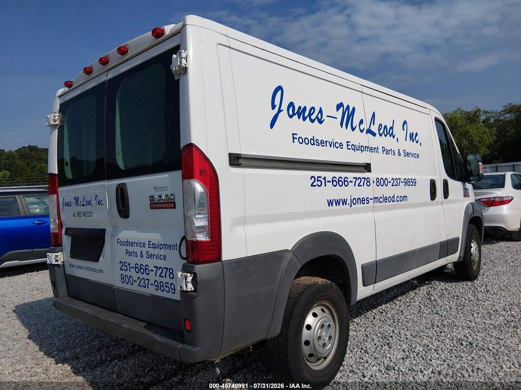 3C6TRVAGXEE105002 2014 RAM PROMASTER 1500 photo no. 4