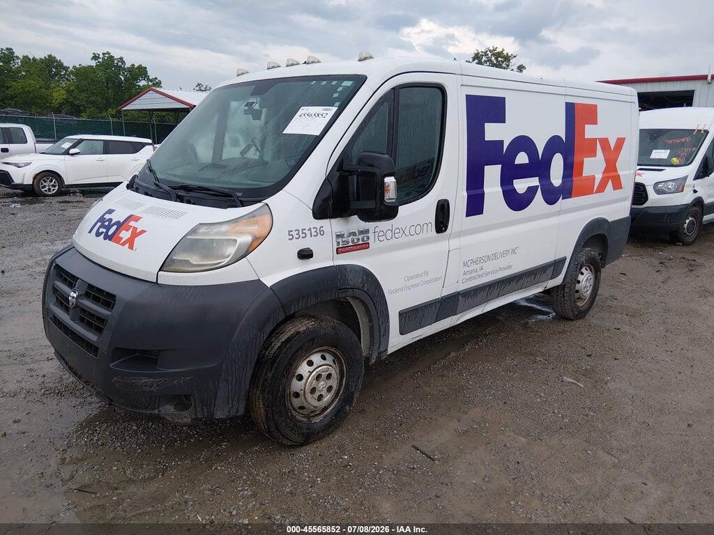 3C6TRVAG0EE100780 2014 RAM PROMASTER 1500 photo no. 2