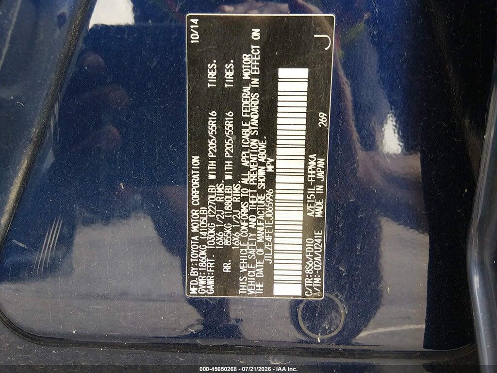 JTLZE4FE1EJ065996 2014 SCION XB photo no. 9