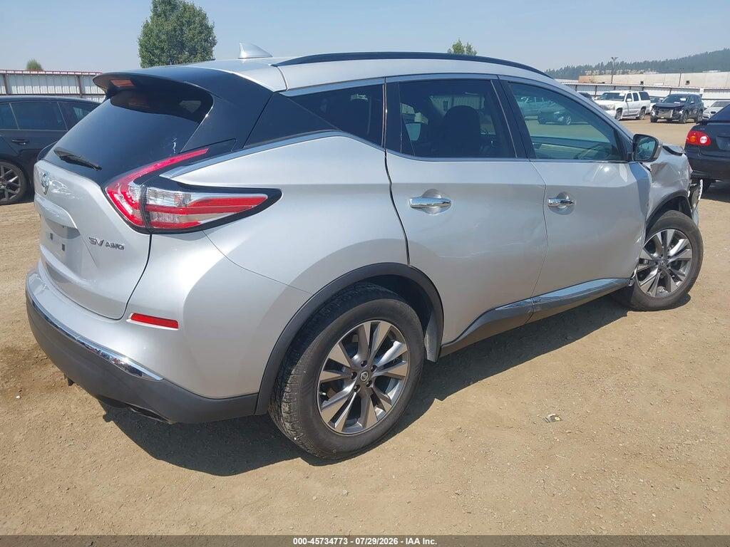 5N1AZ2MH5HN105956 2017 NISSAN MURANO photo no. 4