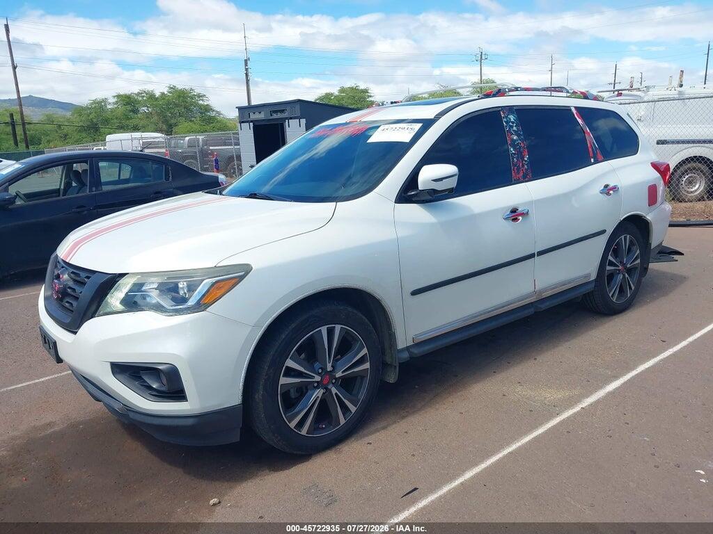 5N1DR2MNXHC637055 2017 NISSAN PATHFINDER photo no. 2