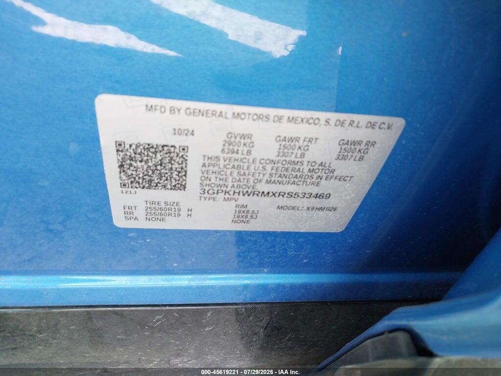 3GPKHWRMXRS533469 2024 HONDA PROLOGUE photo no. 9
